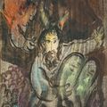 Marc Chagall — Специальный подготовительный материал для "Моисея и столов любви", изображение 1
