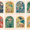 Marc Chagall — Двенадцать макетов витражей для Иерусалима, изображение 1