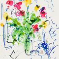 Marc Chagall — Букет из сельдерея и Вавы, изображение 1