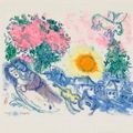 Marc Chagall — Любовь в карете дю Солей, изображение 1