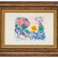 Marc Chagall — Любовь в карете дю Солей, изображение 2