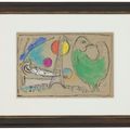 Marc Chagall — Этюд о красоте и влюбленных на дне Парижа, изображение 2