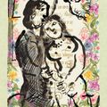Marc Chagall — Любовник Флери, ухаживающий за парой из-за любви к поэзии, изображение 1
