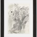 Marc Chagall — Интерьер с букетом цветов в турне, изображение 2