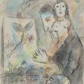 Marc Chagall — История профиля и нового кавалера в Витебске, изображение 1