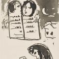 Marc Chagall — Приер в ночи, изображение 1