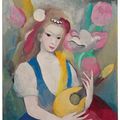 Marie Laurencin — Молодая девушка на мандолине, изображение 3