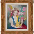 Marie Laurencin — Молодая девушка на мандолине, изображение 4