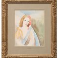 Marie Laurencin — Бюст женщины, изображение 2