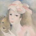 Marie Laurencin — Молодая девушка, настоящая львица, изображение 1