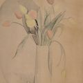 Marie Laurencin — Букет тюльпанов, изображение 1