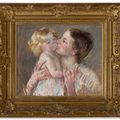 Mary Cassatt — Поцелуй малышку Энн (№ 3), изображение 2