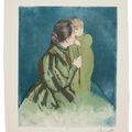 Mary Cassatt — Крестьянская мать и дитя, изображение 3