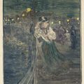 Maurice Brazil Prendergast — Вечер на пирсе №3, изображение 1