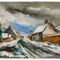 Maurice de Vlaminck — Улица деревни су-ла-неж, изображение 2