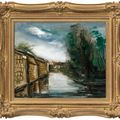 Maurice de Vlaminck — Деревня и канал, изображение 3