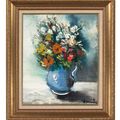 Maurice de Vlaminck — Цветы, танцующие в голубом цвете, изображение 2