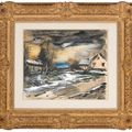 Maurice de Vlaminck — Деревенский пейзаж, изображение 2