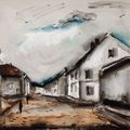 Maurice de Vlaminck — Бланшировки Les maisons, изображение 1