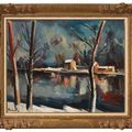 Maurice de Vlaminck — Ривьер-су-ла-неж, изображение 2