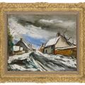 Maurice de Vlaminck — Улица деревни су-ла-неж, изображение 2