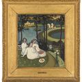 Maurice Denis — Легенда о кавалерах трех юных принцесс (премьерная версия а-ля гуашь), изображение 2