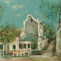 Maurice Utrillo — Ловкий Лапин на Монмартре, изображение 1