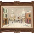 Maurice Utrillo — Площадь Тертр, совсем рядом, изображение 2
