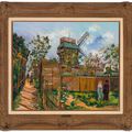 Maurice Utrillo — Мулен-де-ла-Галетт, Монмартр, изображение 2