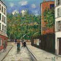Maurice Utrillo — Улица Парижа и фортификационных сооружений, изображение 1