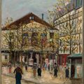 Maurice Utrillo — Театр искусств на Монмартре, изображение 1