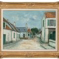 Maurice Utrillo — Улица Компьень (Уаза), изображение 2