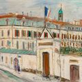 Maurice Utrillo — Ла казерна, изображение 1