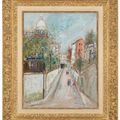 Maurice Utrillo — Улица Норвин на Монмартре, изображение 2