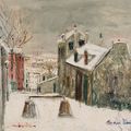 Maurice Utrillo — Дом Мими Пинсон совсем рядом, изображение 1