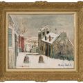 Maurice Utrillo — Дом Мими Пинсон совсем рядом, изображение 2