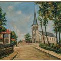 Maurice Utrillo — Вокзал Компьень, Церковь Сен-Жозеф-о-Буа, изображение 2