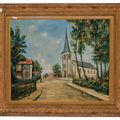 Maurice Utrillo — Вокзал Компьень, Церковь Сен-Жозеф-о-Буа, изображение 4