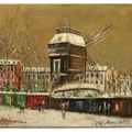 Maurice Utrillo — Мулен-де-ла-Галетт в окрестностях Монмартра, изображение 2