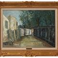 Maurice Utrillo — Улица Сен-Венсан, Монмартр, изображение 2
