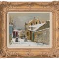 Maurice Utrillo — Дом Мими Пинсон на Монмартре, совсем рядом, изображение 3