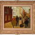 Maurice Utrillo — Улица на Монмартре, изображение 3