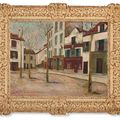 Maurice Utrillo — Площадь Тертр на Монмартре, изображение 3