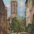 Maurice Utrillo — Кафедральный собор Памье, изображение 1