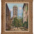 Maurice Utrillo — Кафедральный собор Памье, изображение 2