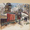 Maurice Utrillo — Ле-Мулен-де-ла-Галетт, изображение 1