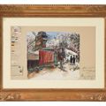 Maurice Utrillo — Ле-Мулен-де-ла-Галетт, изображение 2