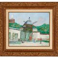 Maurice Utrillo — Мулен-де-ла-Галетт, Монмартр, изображение 3