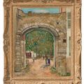 Maurice Utrillo — Старое крыльцо Сен-Бернара, изображение 2