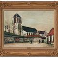 Maurice Utrillo — Эглиз де Мирамон (Сомма), изображение 3